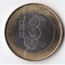 2010 - 3 euro SLOVENIA Capitale Mondiale del Libro